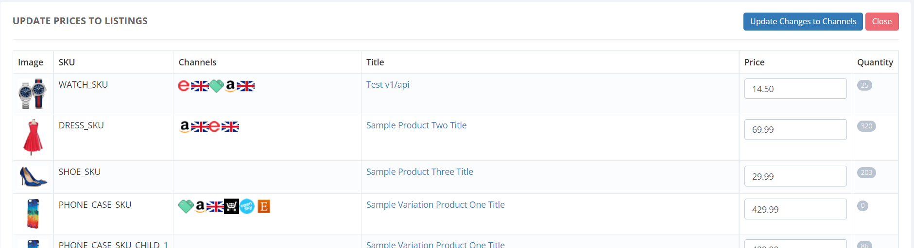 Seller Update - Fee Changes - ChannelX