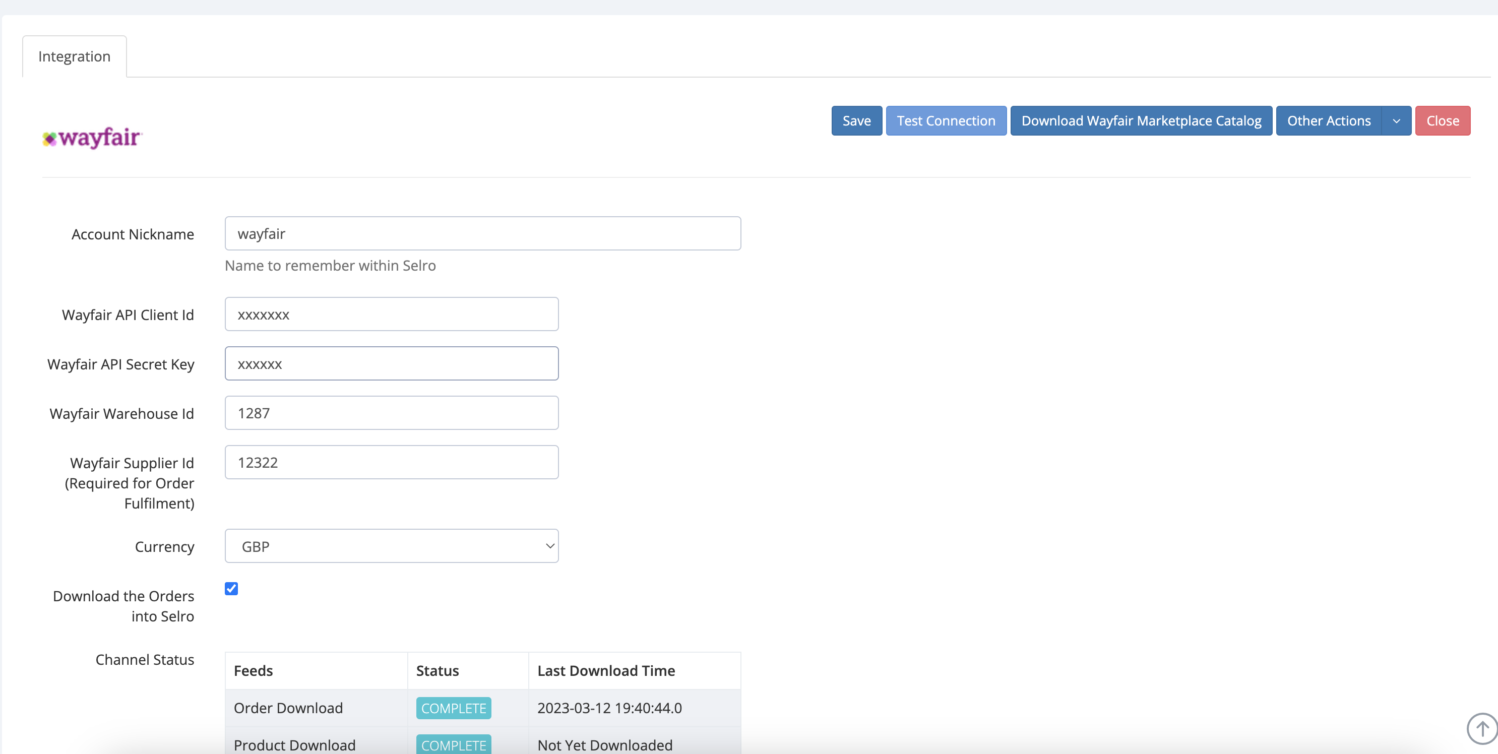 Selro Multichannel Selling Platform